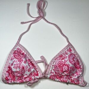 SHEIN Pink Floral Bikini Top and Bottom